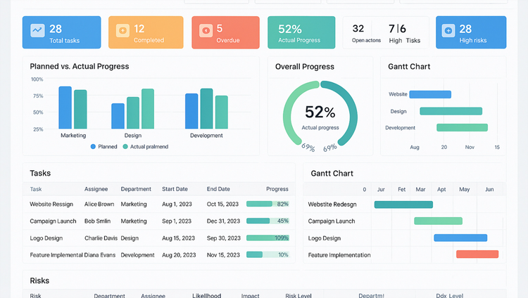 Centralized Event Dashboard